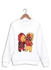 Sweatshirt Winnnie the Pooh x Deadpool