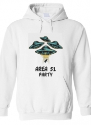 Sweat à capuche Area 51 Alien Party