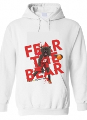 Sweat à capuche Beasts Collection: Fear the Bear