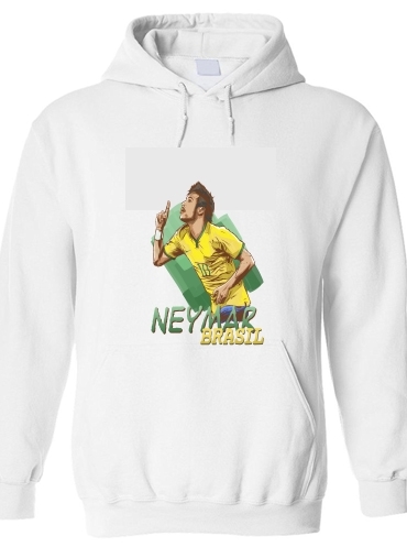 Sweat à capuche Football Stars: Neymar Jr - Brasil