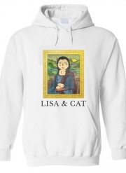 Sweat à capuche Lisa And Cat