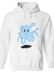 Sweat à capuche octopus Blue cartoon
