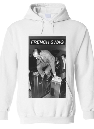 Sweat à capuche President Chirac Metro French Swag