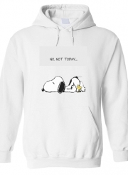 Sweat à capuche Snoopy No Not Today