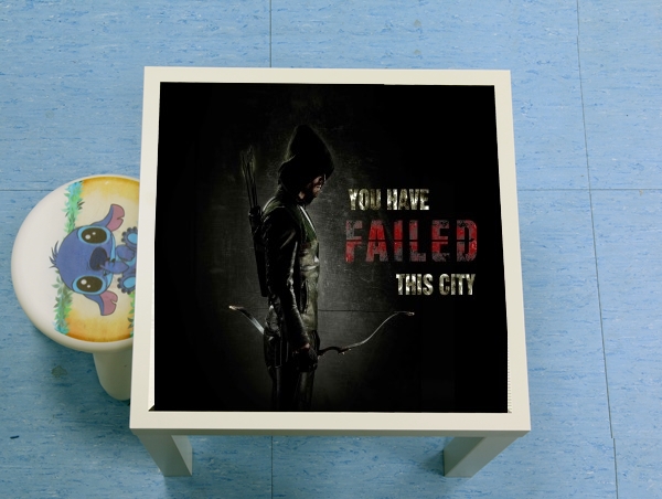 Table basse Arrow you have failed this city