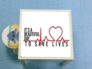 Table basse Beautiful Day to save life