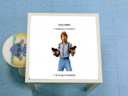 Table basse Chuck Norris Against Covid