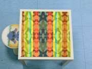 Table basse colourful design
