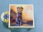 Table basse Cute cheetah cub