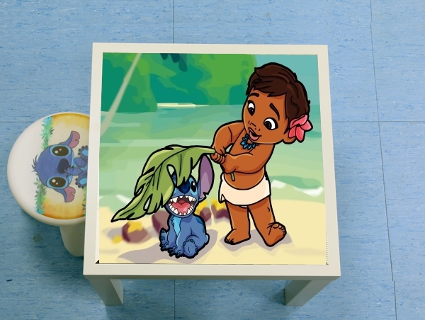 Table basse Disney Hangover Moana and Stich