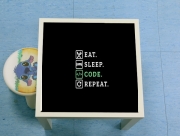 Table basse Eat Sleep Code Repeat