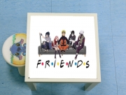 Table basse Friends parodie Naruto manga