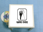 Table basse Game OVER Wedding