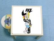 Table basse Home Simpson Parodie X Bender Bugs Bunny Zobmie donuts