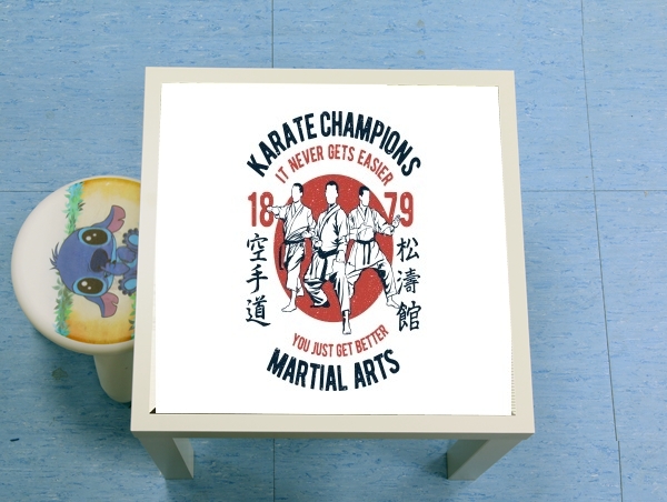 Table basse Karate Champions Martial Arts