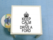 Table basse Keep Calm And Drive a Ford