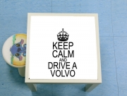 Table basse Keep Calm And Drive a Volvo