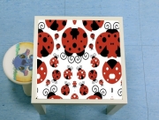 Table basse coccinelle