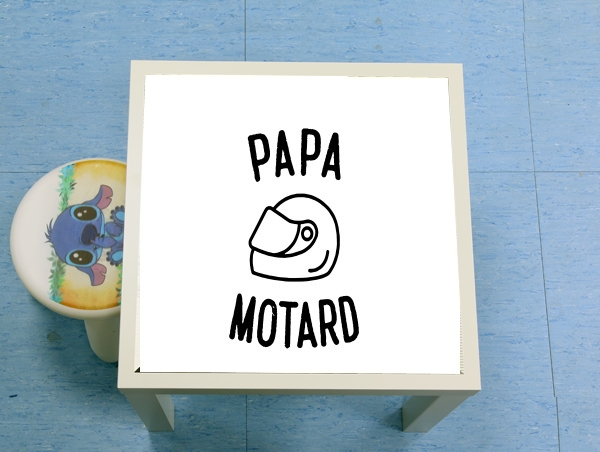 Table basse Papa Motard Moto Passion