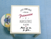 Table basse Princesse et agricultrice