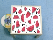 Table basse Summer pattern with watermelon