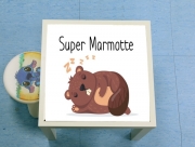 Table basse Super marmotte