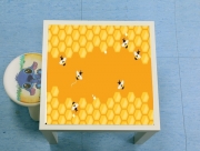 Table basse Yellow hive with bees