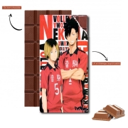 Tablette de chocolat personnalisé Haikyuu Nekoma