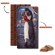Tablette de chocolat personnalisé Aerith x Zack Fair First Love EVER