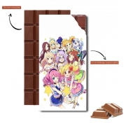 Tablette de chocolat personnalisé Aikatsu be an idol