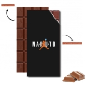 Tablette de chocolat personnalisé Air Naruto Basket