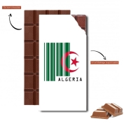 Tablette de chocolat personnalisé Algeria Code barre