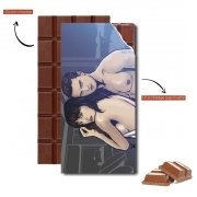 Tablette de chocolat personnalisé Anastasia & Christian