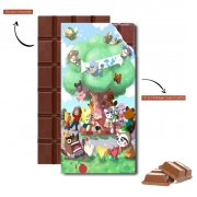 Tablette de chocolat personnalisé Animal Crossing Artwork Fan
