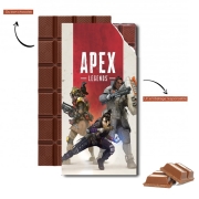 Tablette de chocolat personnalisé Apex Legends