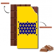 Tablette de chocolat personnalisé Ardeche Département Français
