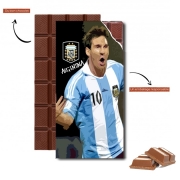 Tablette de chocolat personnalisé Argentina Foot 2014