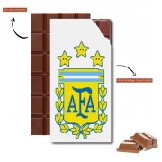 Tablette de chocolat personnalisé Argentina Tricampeon