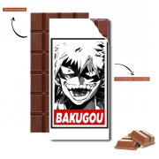 Tablette de chocolat personnalisé Bakugou Suprem Bad guy
