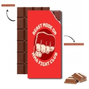 Tablette de chocolat personnalisé Beast MMA Fight Club