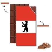 Tablette de chocolat personnalisé Berlin Flag