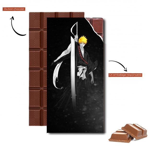 Tablette de chocolat personnalisé Bleach Ichigo