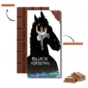 Tablette de chocolat personnalisé Bojack horseman fanart