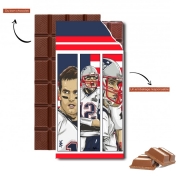 Tablette de chocolat personnalisé Brady Champion Super Bowl XLIX