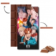 Tablette de chocolat personnalisé BTS DNA FanArt