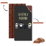 Tablette de chocolat personnalisé Burton's Minions