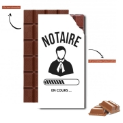 Tablette de chocolat personnalisé Cadeau etudiant droit notaire
