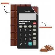 Tablette de chocolat personnalisé Calculatrice