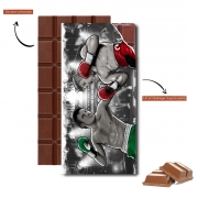 Tablette de chocolat personnalisé Canelo vs Chavez Jr CincodeMayo 