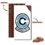 Tablette de chocolat personnalisé Capsule Corp